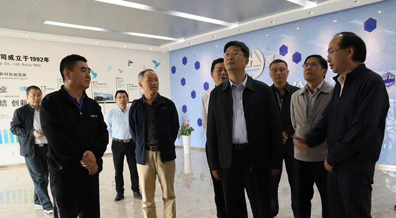 市委副書記、市長(zhǎng)孫勇赴黃山華惠科技有限公司考察調(diào)研